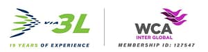 via3l WCA Interglogal logo via3l WCA Interglogal logo