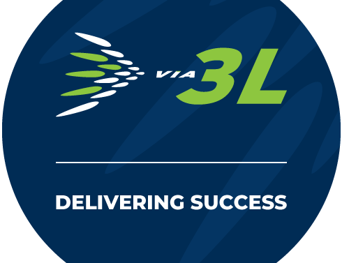Via 3L delivering success Estonia Latvia Lithuania circle logo