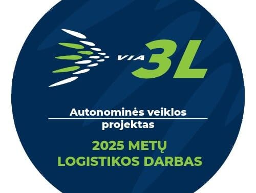 metu logistikos darbas vial