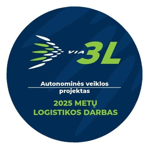 metu logistikos darbas vial